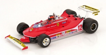 16814V	Ferrari 312T4 #12 Winner South Africa GP 1979 G. Villeneuve 	1:18